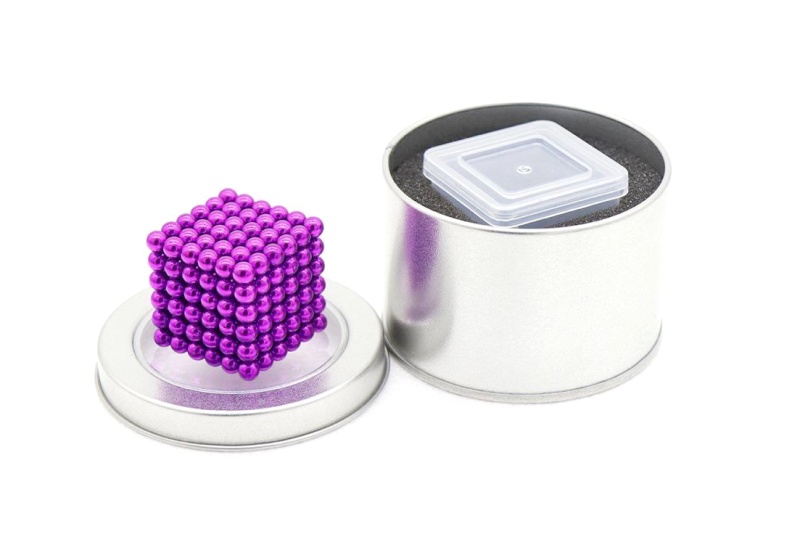 5mm Purple Magnetic Balls Puzzles Buckyballs Set