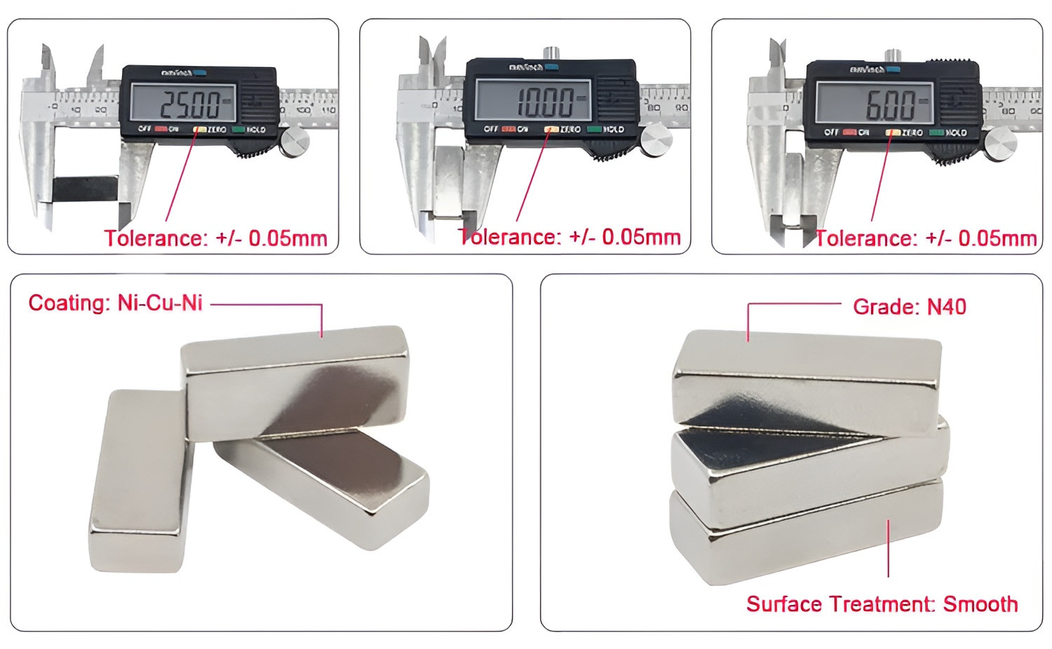 Measuring Neodymium Magnet Sizes