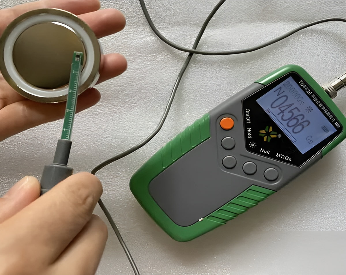 Measuring magnets with a gaussmeter